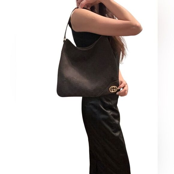 Gucci Gg canvas hobo   - Picture 1 of 16